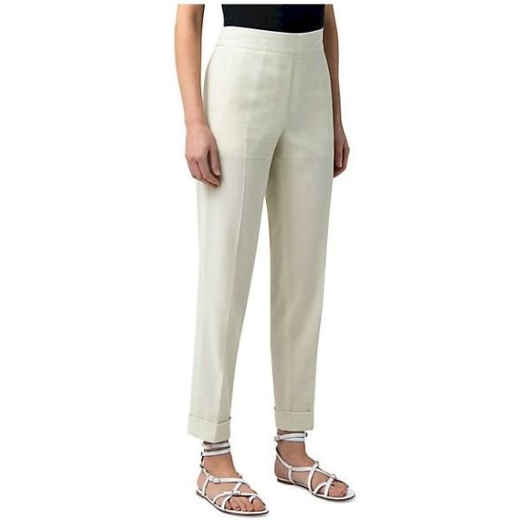 Wool  Silk Seersucker Pants