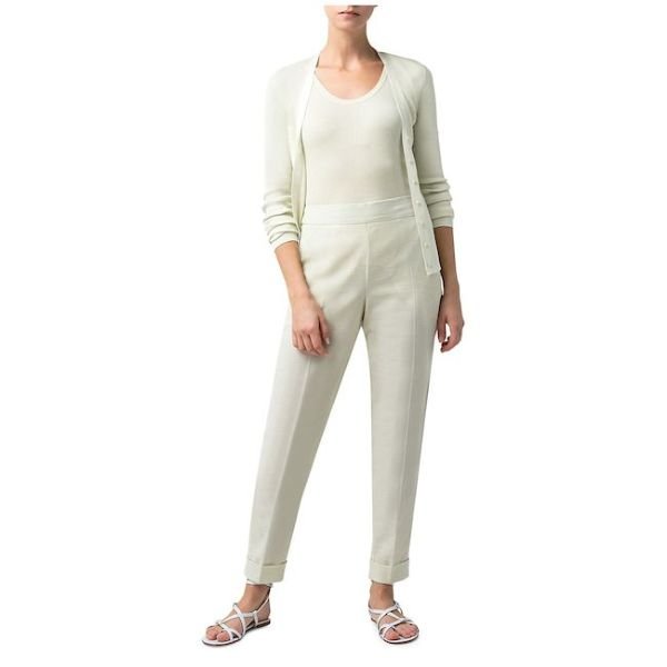 Wool  Silk Seersucker Pants